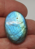 Blue Fire Labradorite Cabochon Spectrolite Oval  Cabochon 28x20mm 27.2 ct One Of A Kind