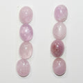 Kunzite Oval Smooth Cabochon ( 8 Pcs ) 10x8mm.