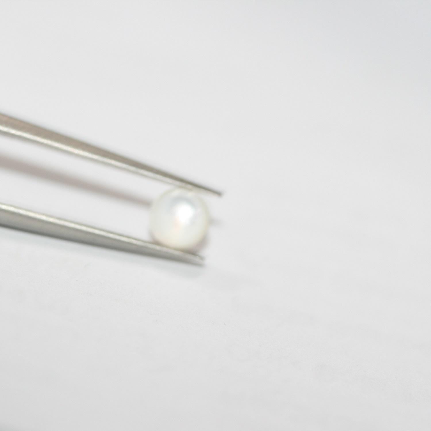 20 Pcs Nacre Round Cabochon 5mm (20 pcs)