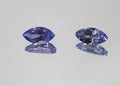 1 Pair Tanzanite Marquise 6x3mm Tanzanite 2 pcs  Lot Natural Gemstones- Natural Genuine Tanzanite