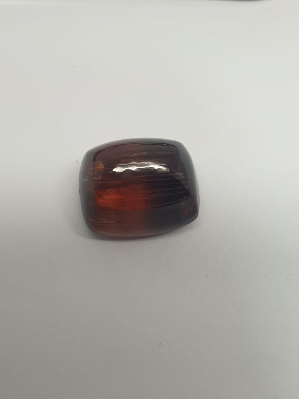 Color Zoning Super Rare Color Pink -Brown Wine Tourmaline Rubellite Cushion Cabochon 14.8x12x10.2 16.8ct Natural Gemstones