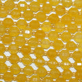 Perles cylindriques à facettes en quartz jaune St de 14 pouces, 8 x 7 mm. - Fil de 38 cm.