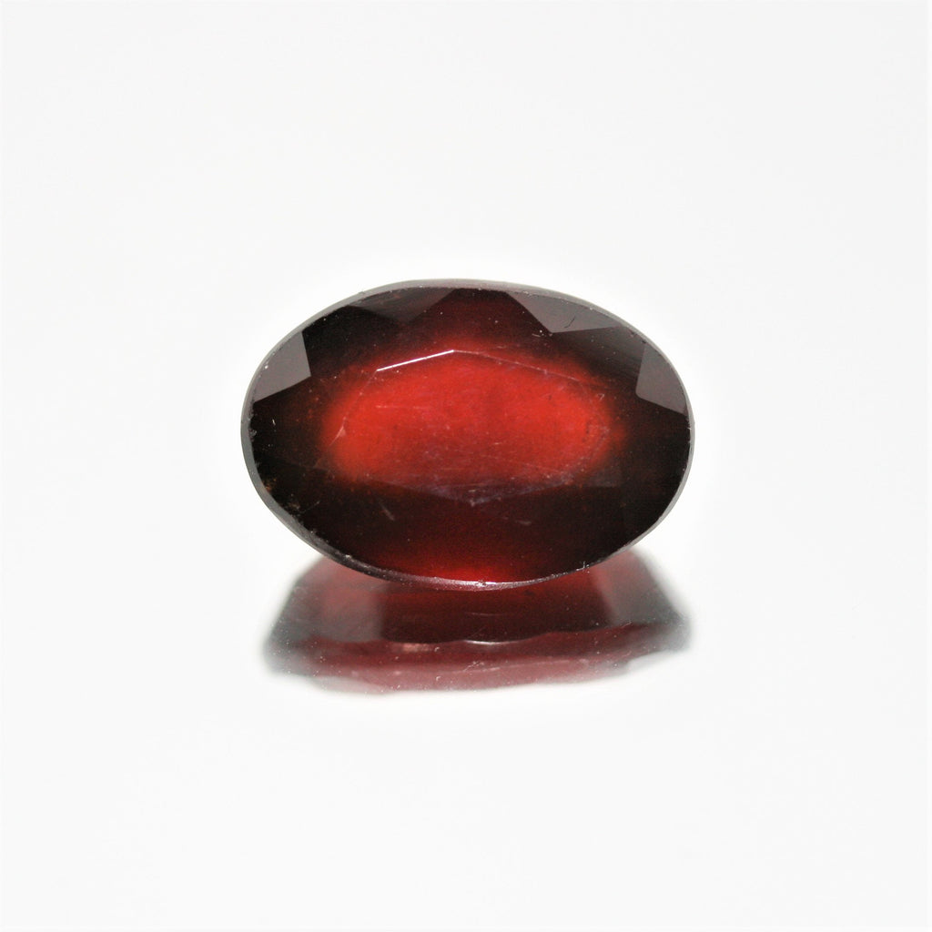 Grenat hessonite AAA de qualité supérieure, taille ovale, 15 x 10,9 mm (9,5 ct) - Perles et cabochons de pierres précieuses