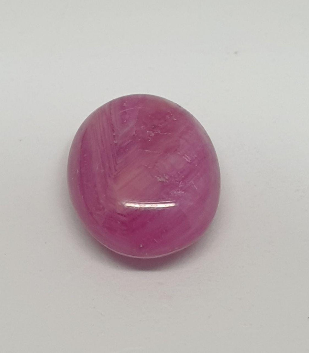 Pink Sapphire Oval Cabochon 10.6x8.6mm.(4.64ct.)
