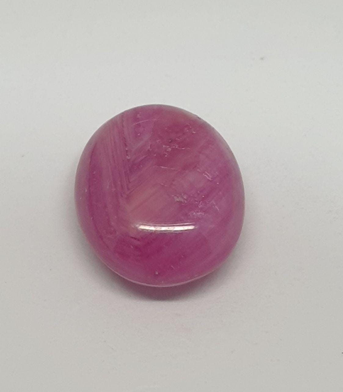 Pink Sapphire Oval Cabochon 10.6x8.6mm.(4.64ct.)