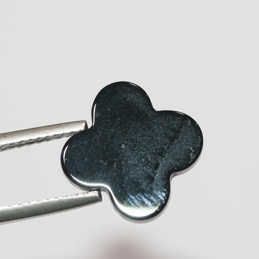 6 cabochons plats en onyx de 12 mm (6 pièces)