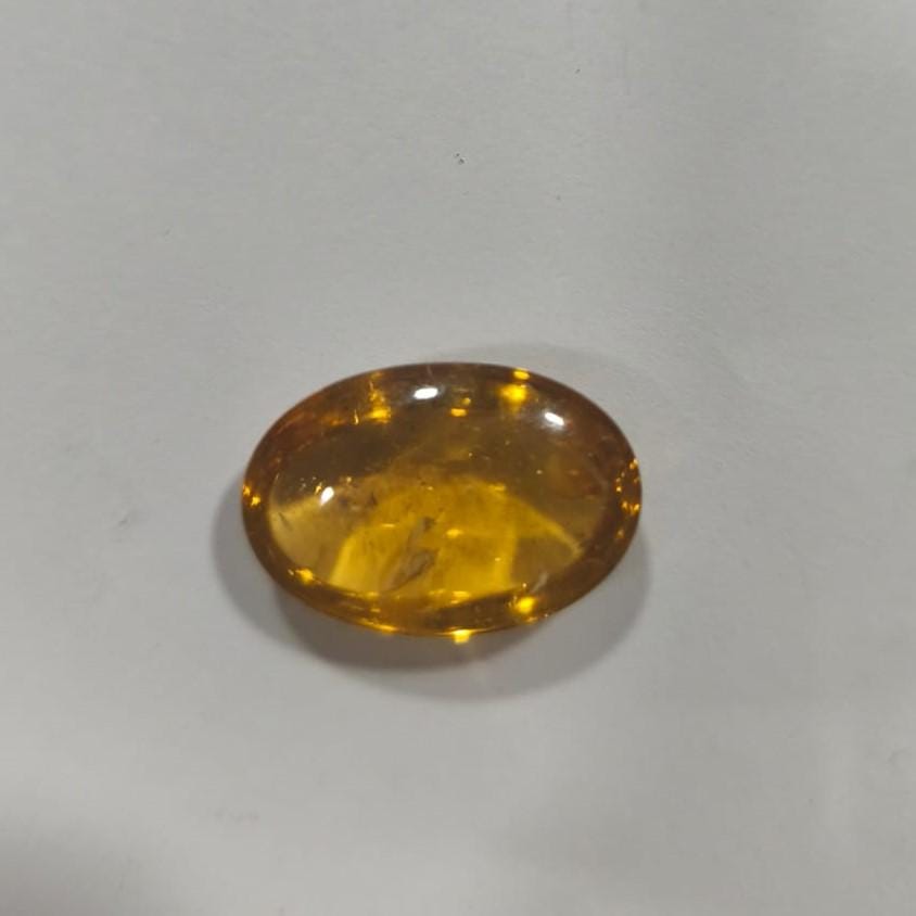 Big Deep Color Natural Citrine Oval Cabochon 24x16.1x9mm.-22.63ct- Jewelry Making Supplies