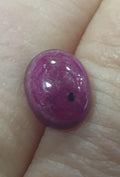 Natural Ruby Oval Cabochon 10X8mm(4.5ct.) Jewellery Setting Stones