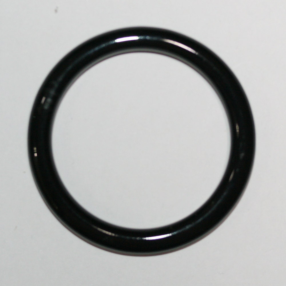 Pendentif circulaire lisse en onyx 45 mm