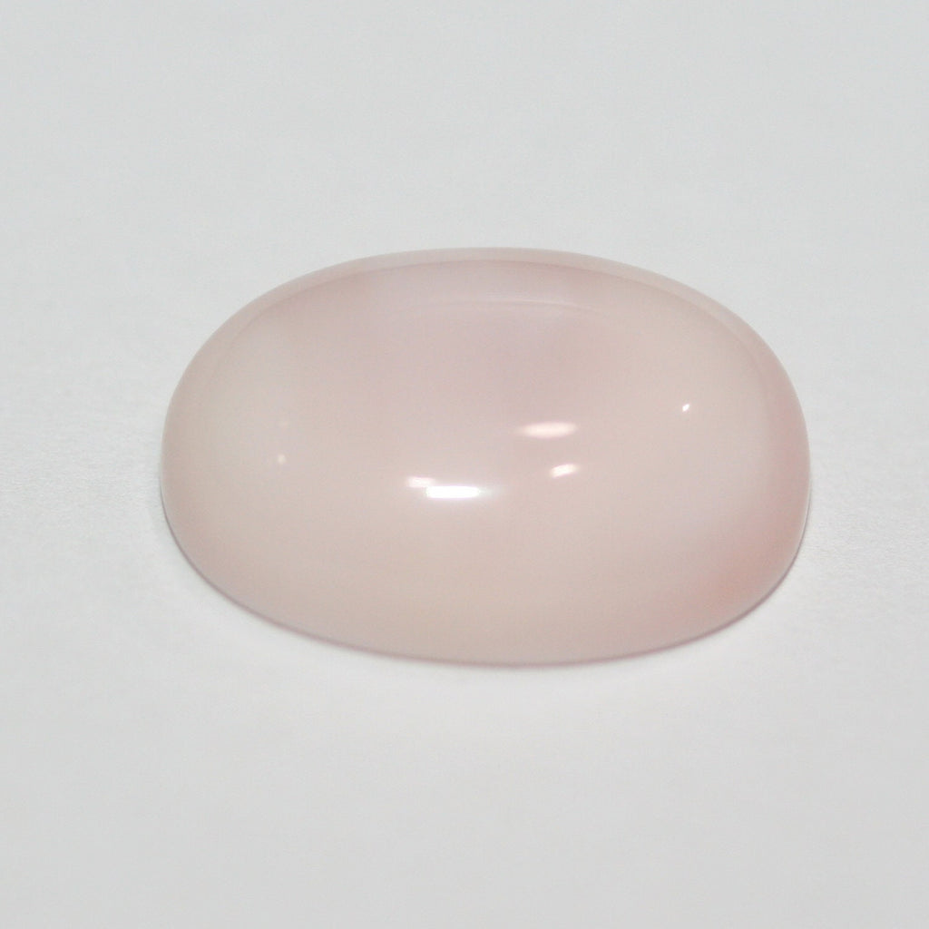 Lote de 4 cabujones ovalados de ópalo rosa de 16 x 12 mm. (4 uds.).