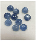 Kyanite Round Cabochon 4mm. (10 pcs.).- Item: 865CB- Brazilian Gems- Natural