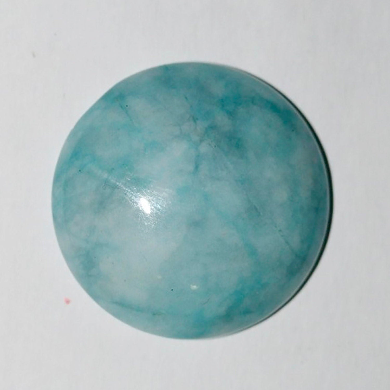 1 Pcs Blue Quartz Round Cabochon 30mm