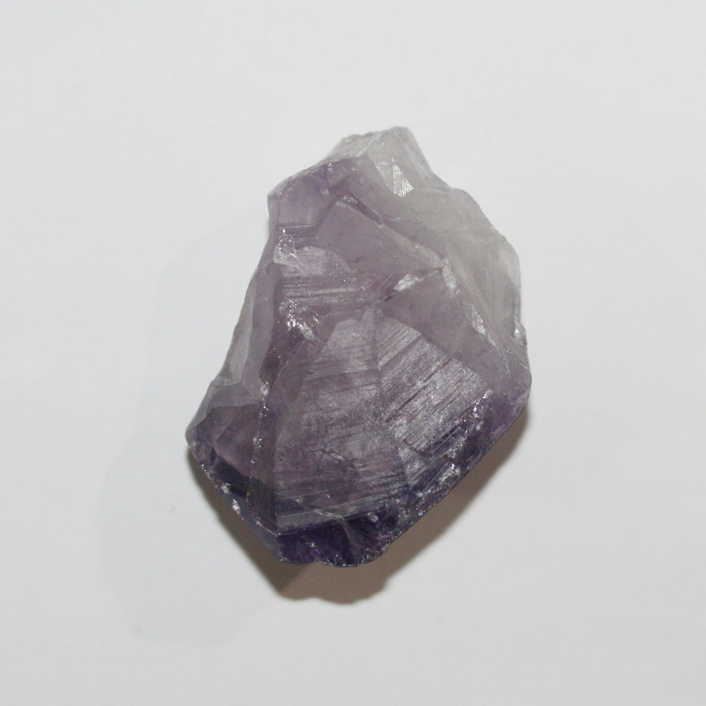 Pendentif en améthyste brute 50x37mm