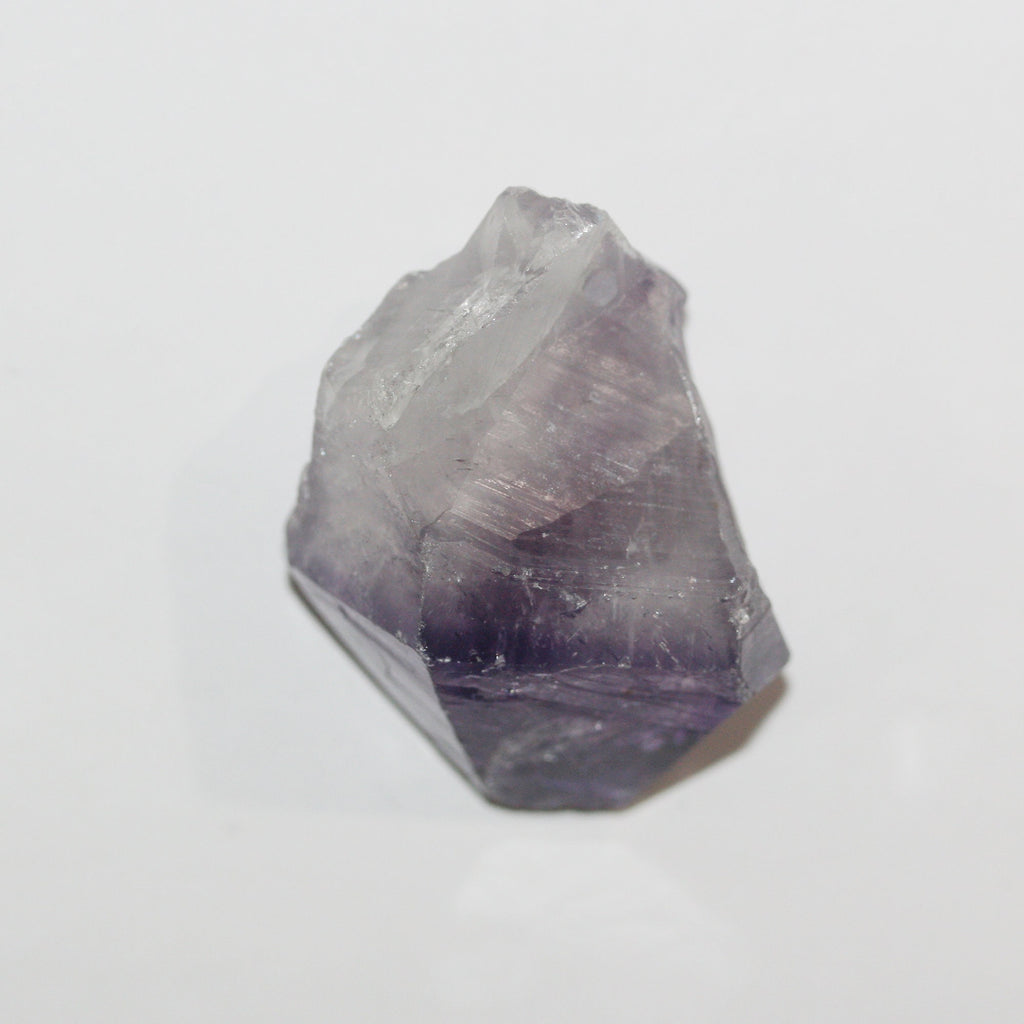 Pendentif en améthyste brute 50x37mm