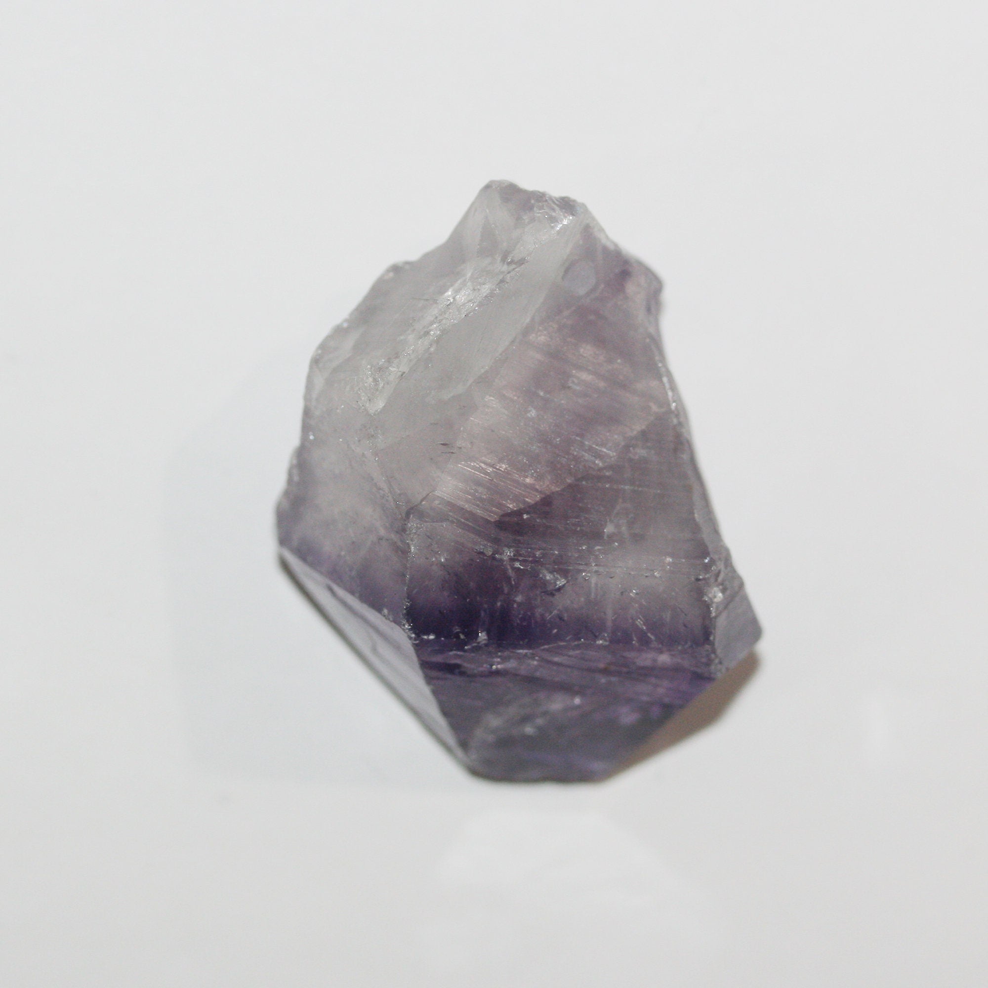 Pendentif en améthyste brute 50x37mm