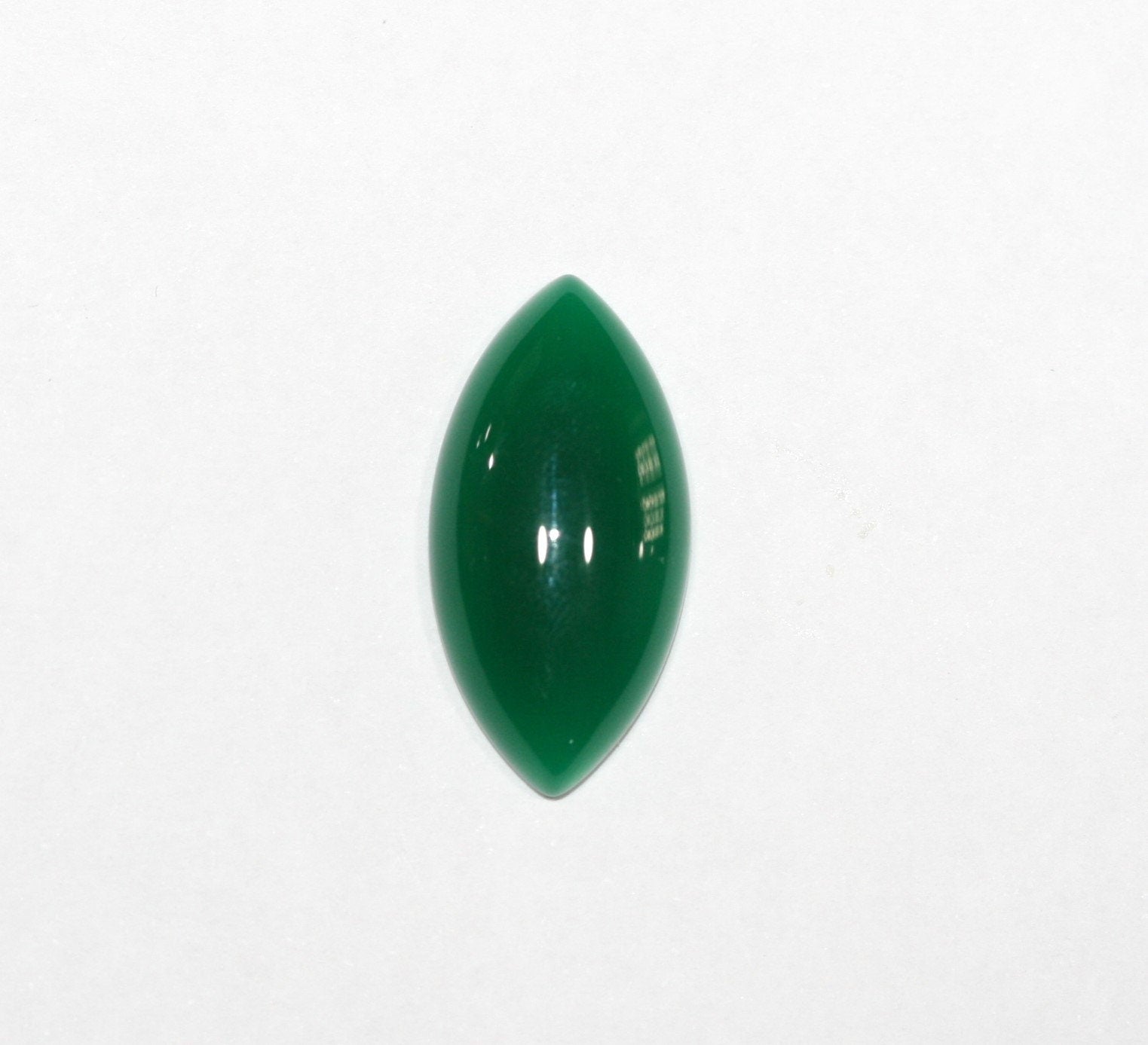 4 Pcs Green Agate Marquis Cabochon 26X13mm (4 pcs).
