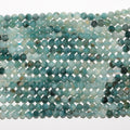 12" St Grandidierite Faceted Round Beads 3mm.-Strand 32cm.-