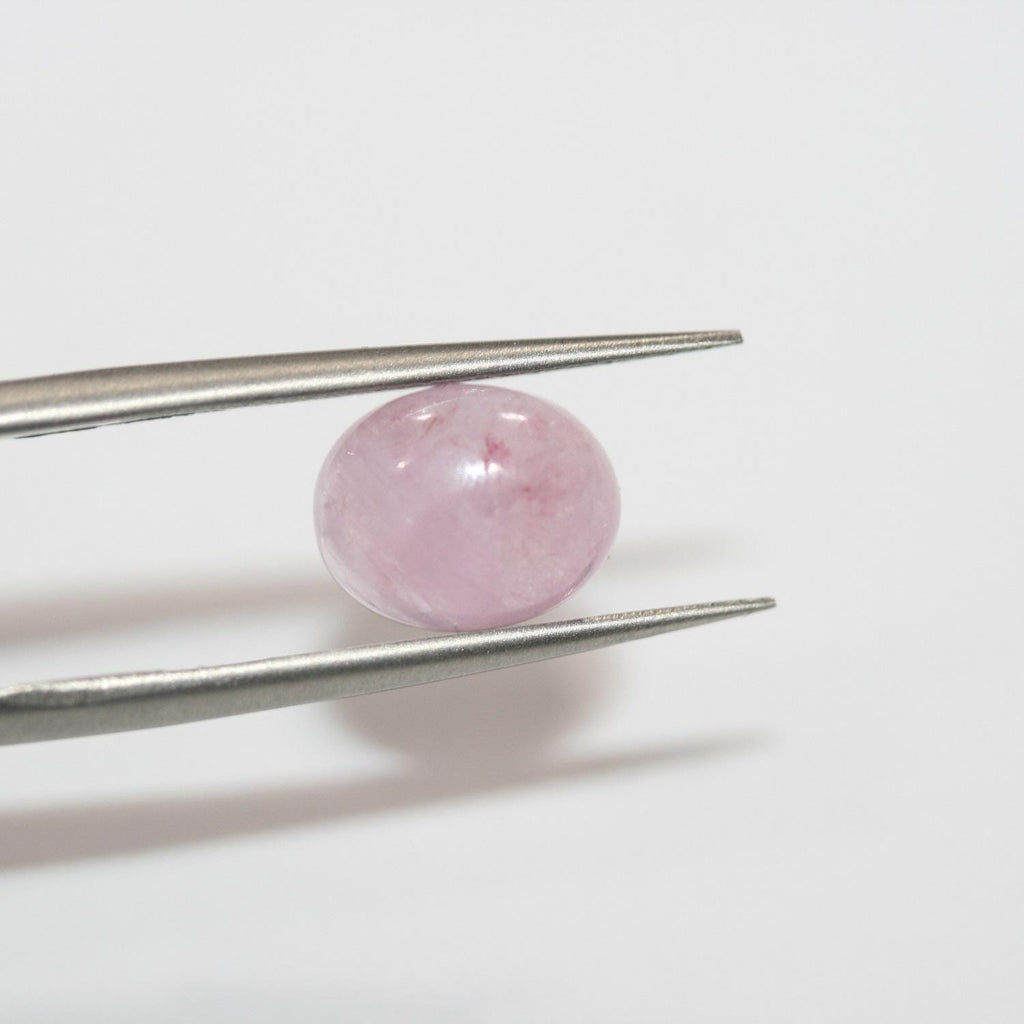 Kunzite Oval Smooth Cabochon ( 8 Pcs ) 10x8mm.