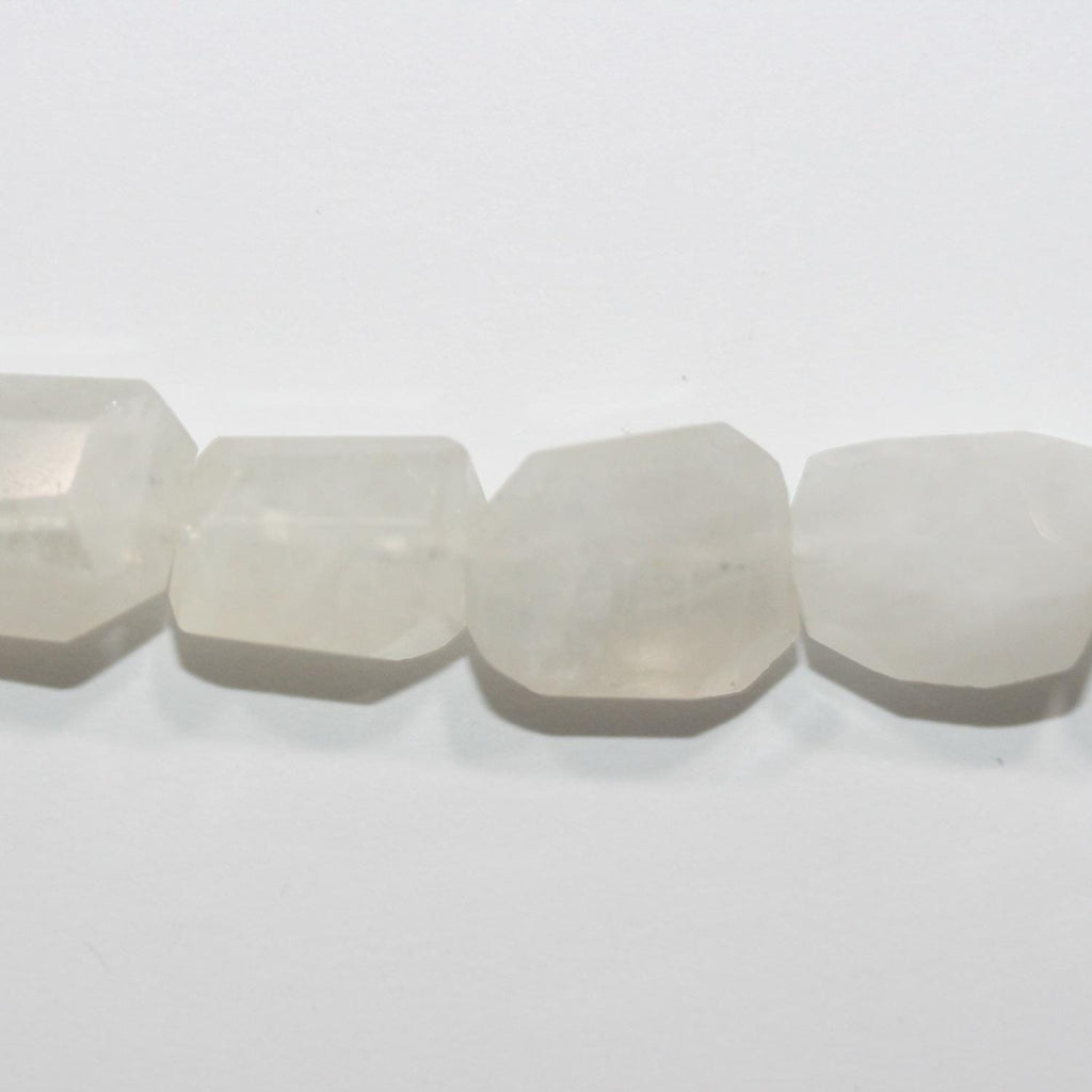 14" St  Moonstone Faceted Nugget Beads 15x13mm.Approx.-Strand 35cm.-Item.14926
