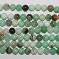 15" Sainte Chrysoprase Perles Rondes Lisses 6,5 mm.-Rig 39 cm.