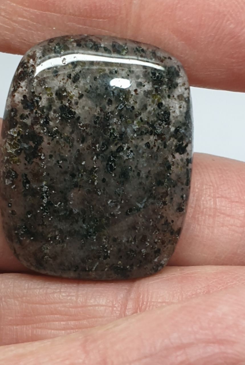 Rare Moss Quartz Square Cabochon 28.6x22.7mm  35.17ct Natural Inclusions Inside The Quartz- Collector Piece