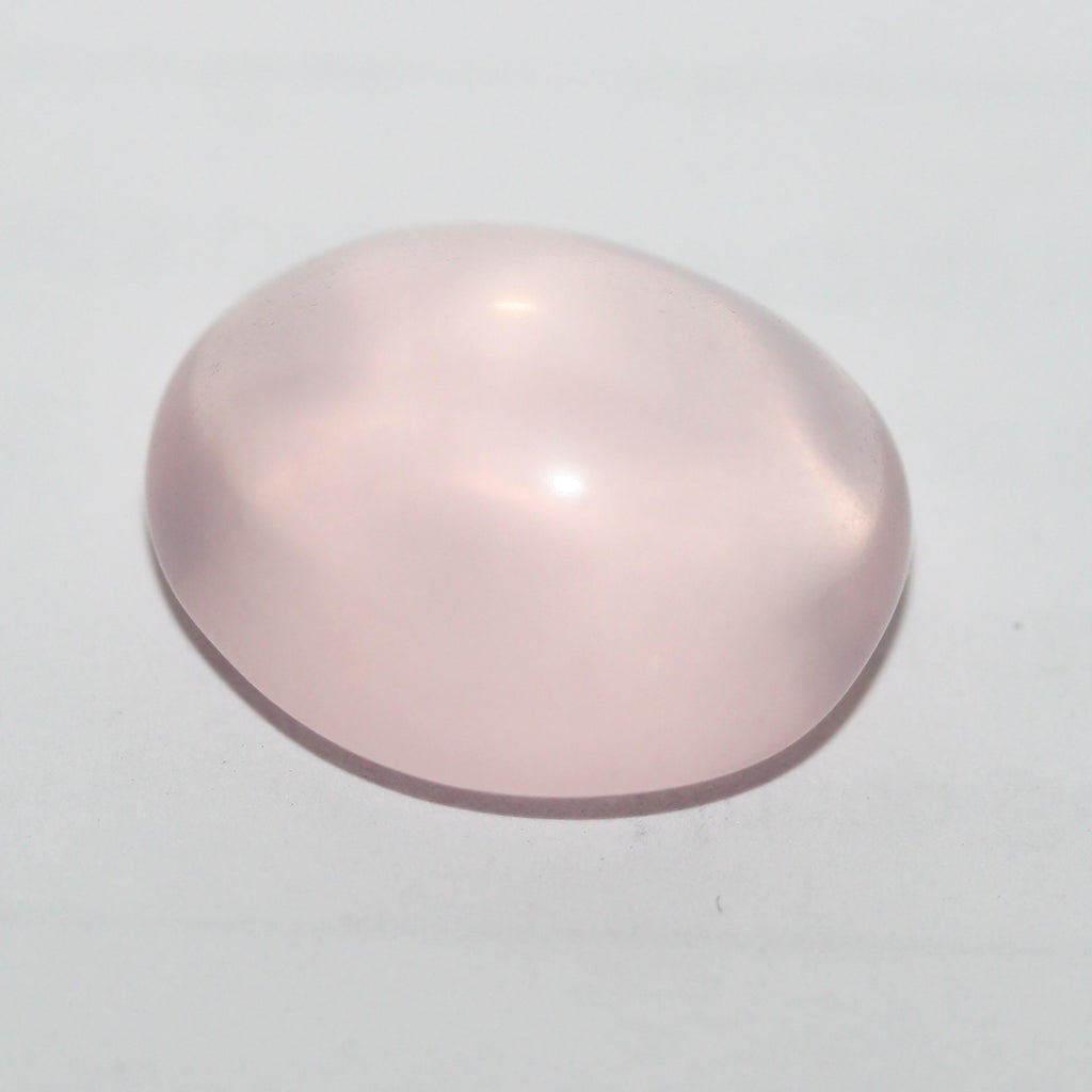 Rose Quartz Oval Cabochon 16.5x13.5mm.-(12.3ct)