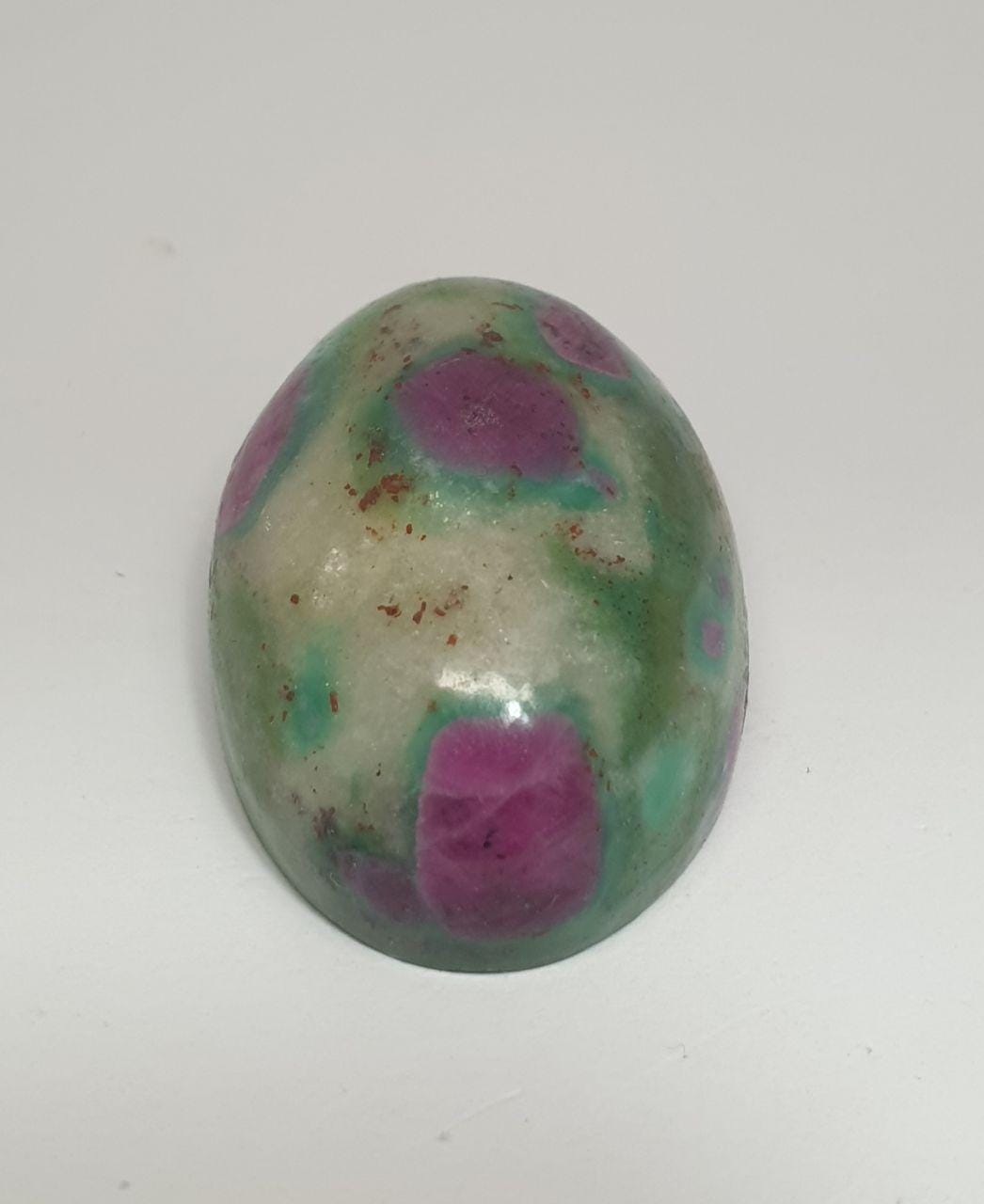 Big Natural Ruby Fuchsite Oval Cabochon 30.3x21.13mm 68.8ct- Top Quality