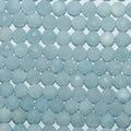16" Cuentas Redondas Facetadas de Aguamarina Santa 6mm.-Hilo 40cm.