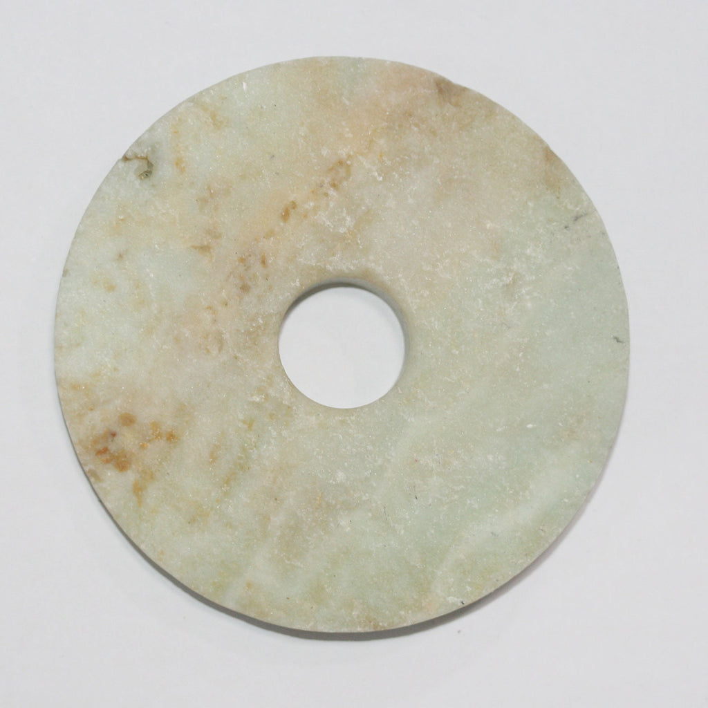 Pendentif en amazonite brute, environ 55-70 mm.