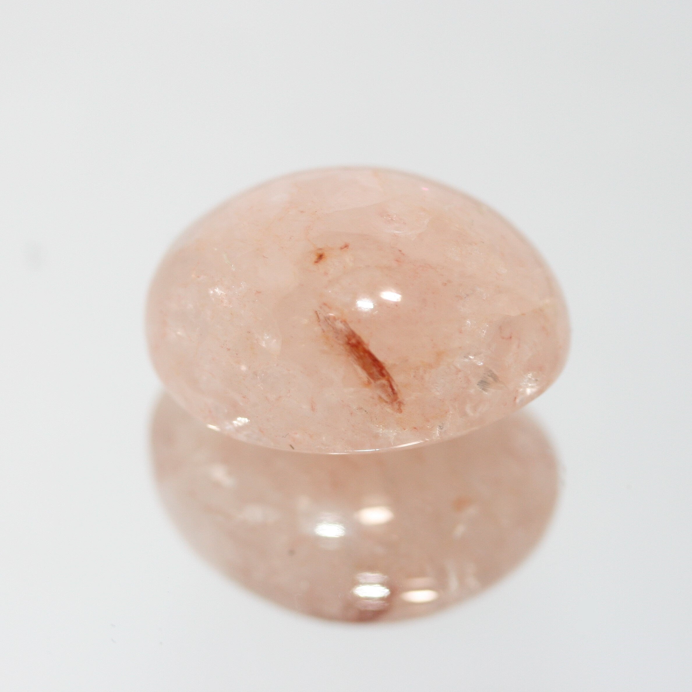 Morganite Smooth Oval Cabochon 28.7x22.4mm. (73.55ct.)