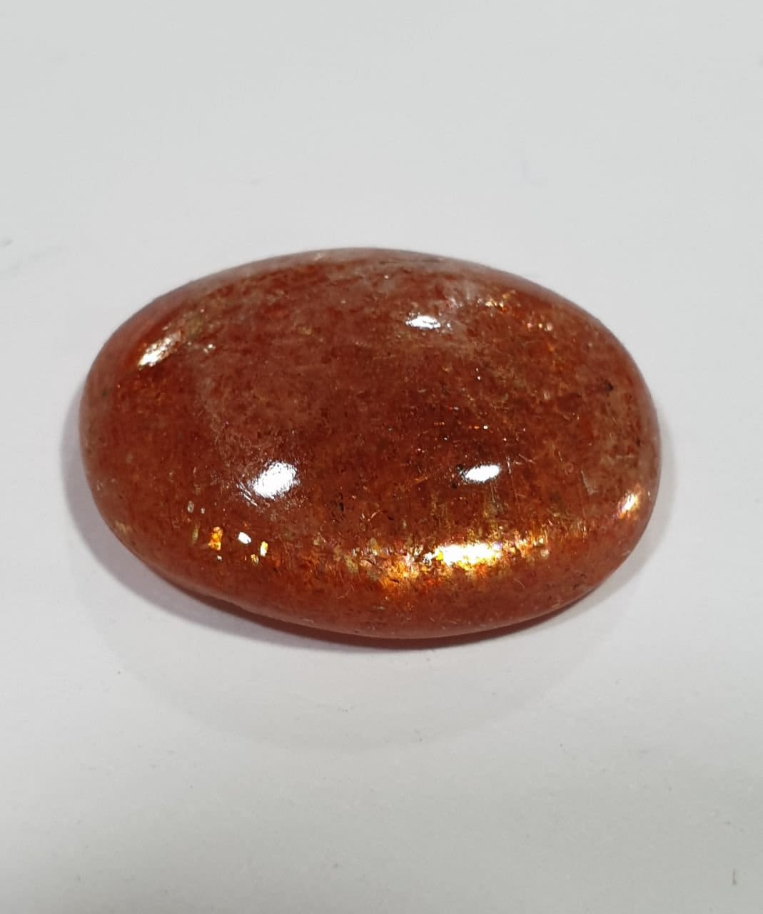 Natural Orange  Sunstone Cabochon 12x10mm Top Quality Designer Piece
