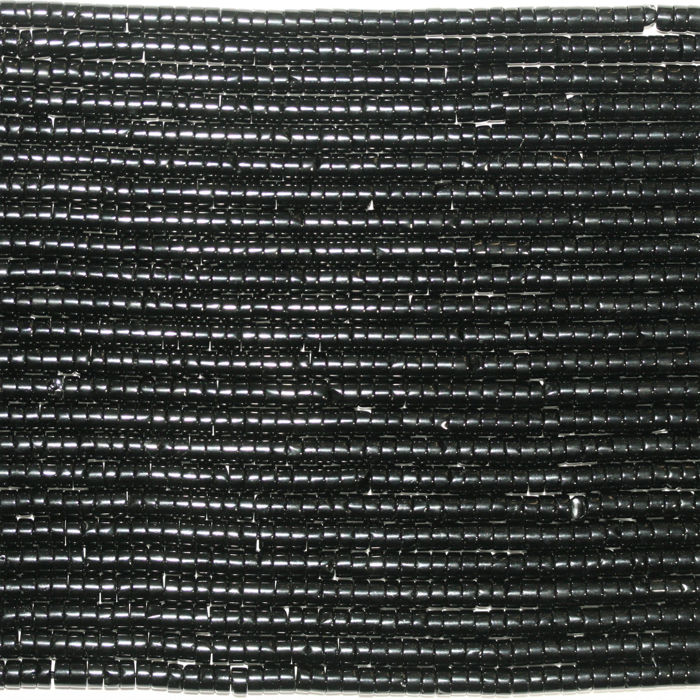 Perles de disque lisses en onyx St 15" 4x2mm.-Rig 39cm.