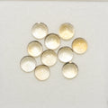 10Pcs lot Citrine Round Cabochon 5mm. (10 pcs.)