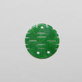 Pendentif en jade vert 21 mm
