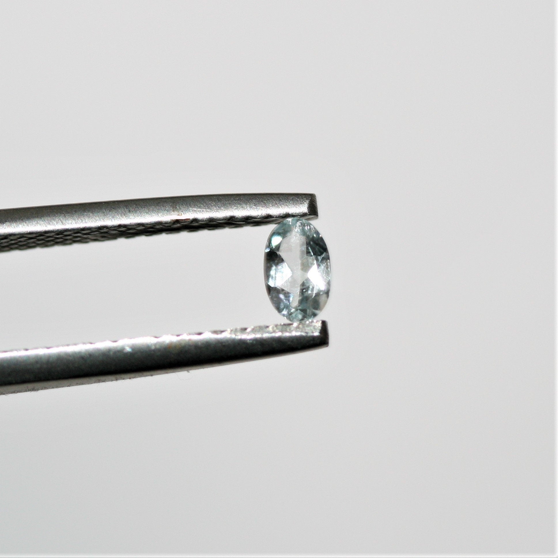 Lote de 15 Aguamarinas Ovaladas Facetadas de 5x3 mm. (15 Piezas)