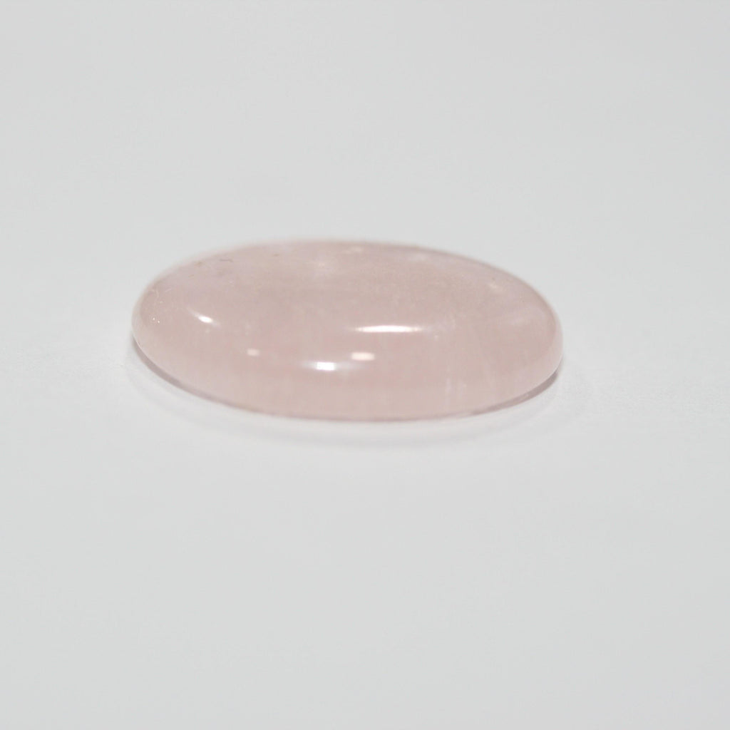 Morganite Cabochon Oval Shape Flat Back 14.07ct 20.4x16.1mm- Untreated Gemstone- Jewelry Supplier