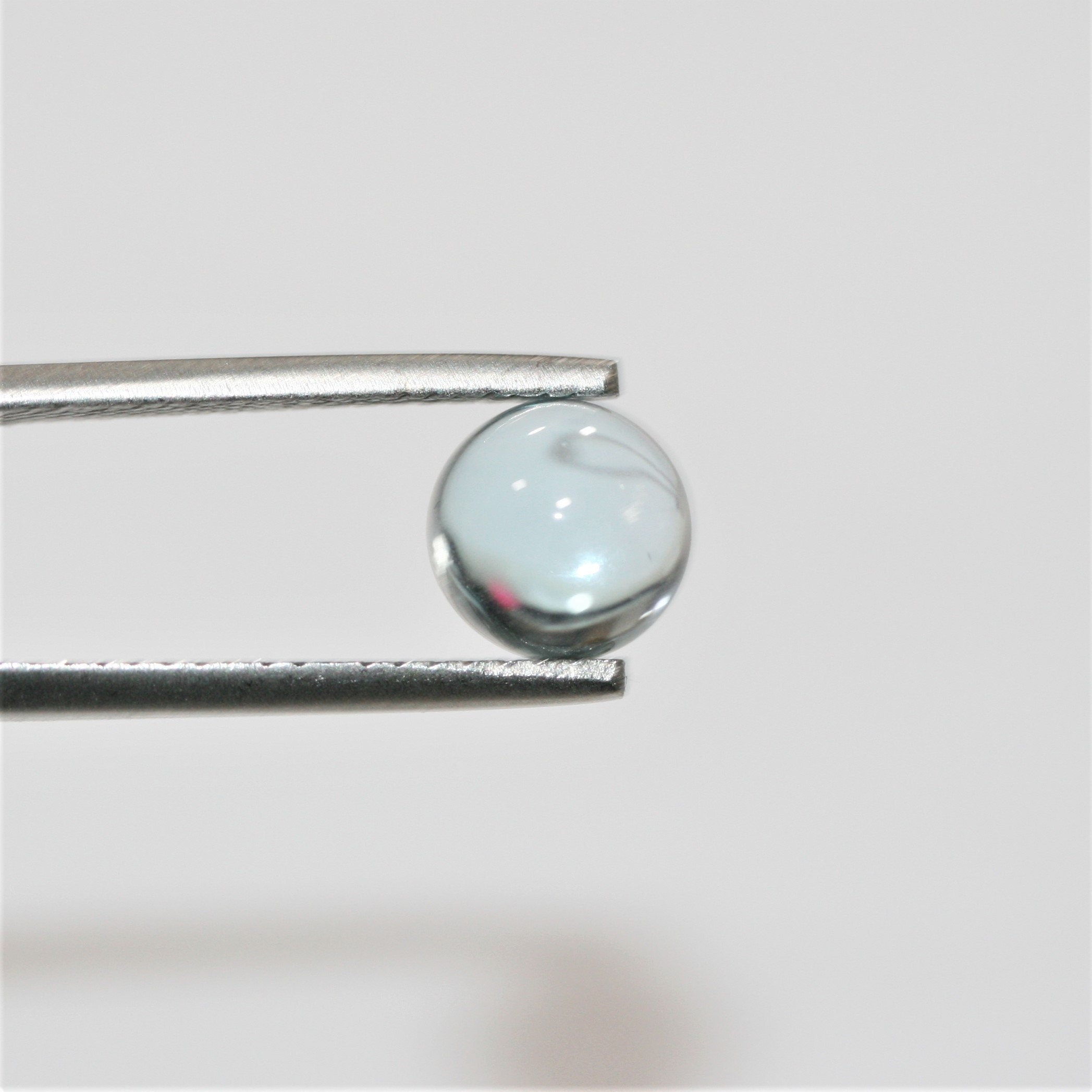 Sky Blue Topaz Smooth Round Cabochons Lot 8mm.- 4 Pieces