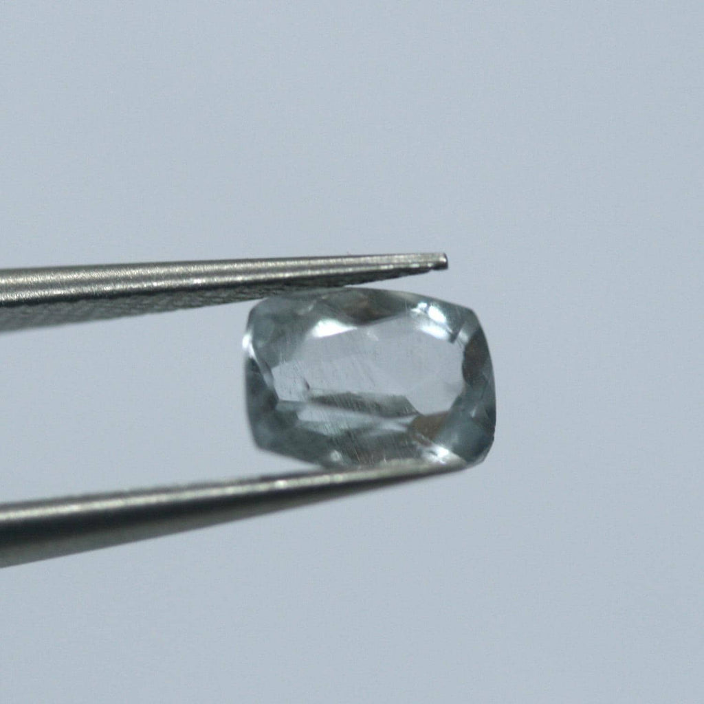 Lote de 2 Aguamarinas Facetadas Rectangulares de 7,5 x 5,5 mm (2 uds.) - Piedras Preciosas al por Mayor, Piedras Talladas de Máxima Calidad