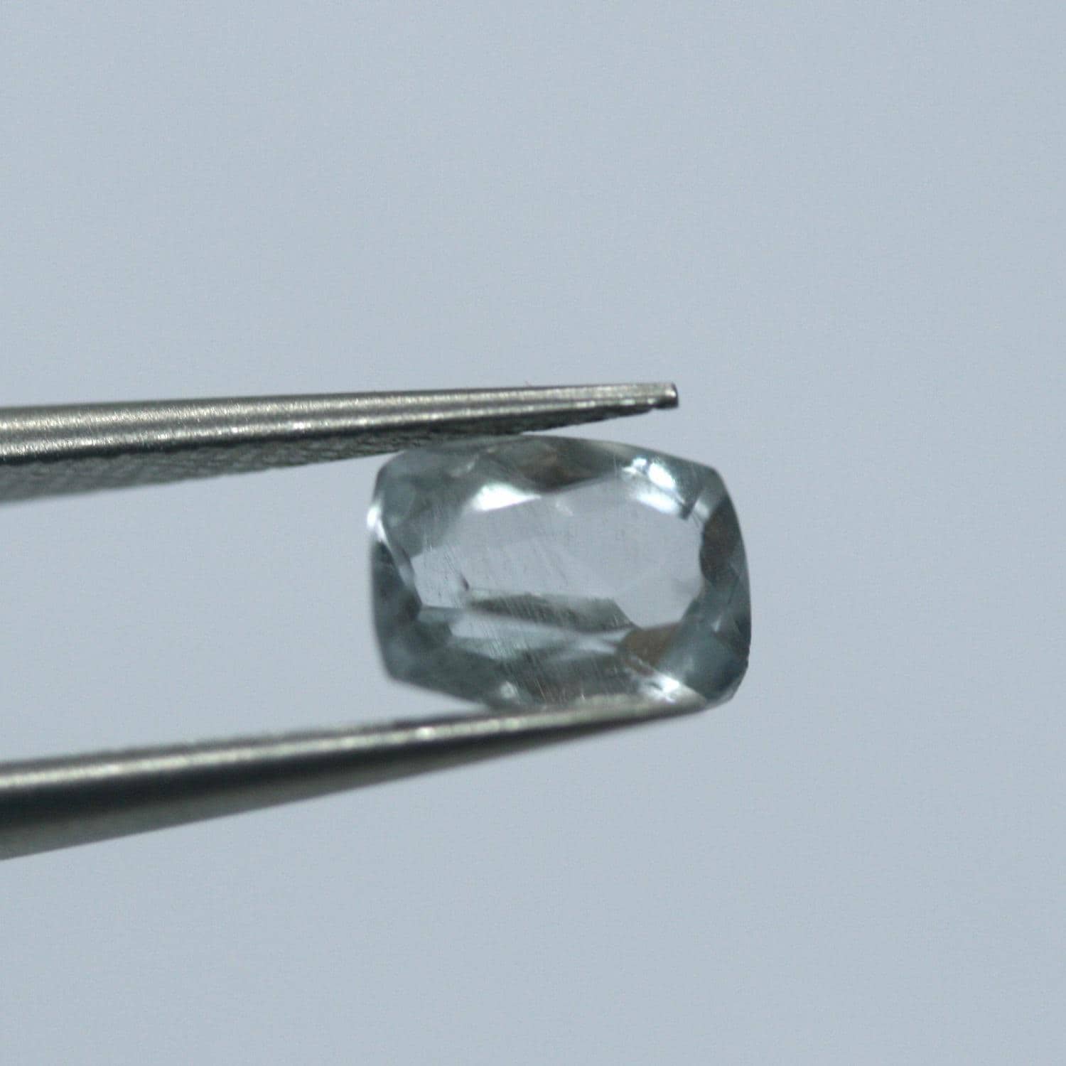 Lote de 2 Aguamarinas Facetadas Rectangulares de 7,5 x 5,5 mm (2 uds.) - Piedras Preciosas al por Mayor, Piedras Talladas de Máxima Calidad