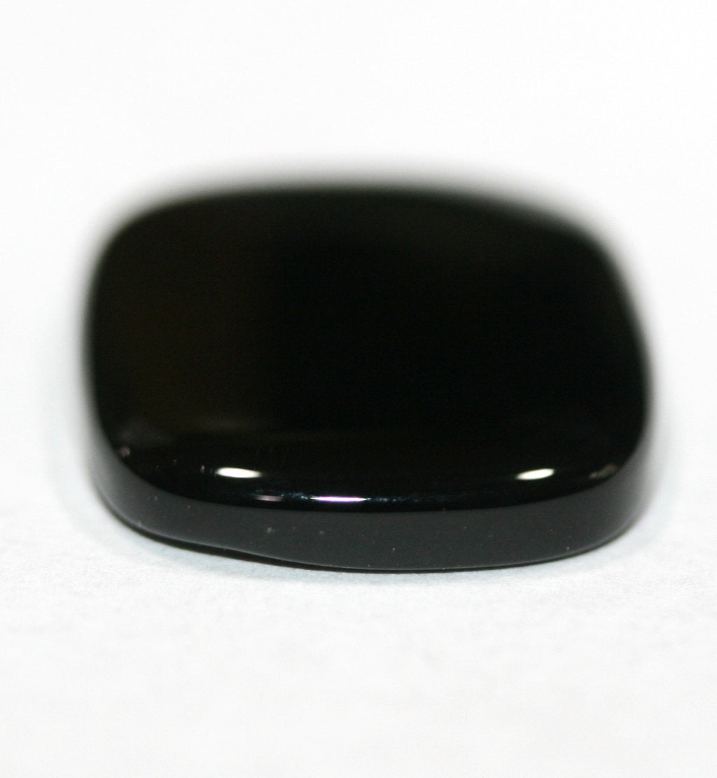 Lote de 4 cabujones cuadrados de ónix de 20 x 15 mm. (4 uds.)