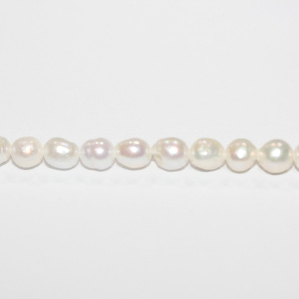 Perles baroques St de 15 pouces (4-4,5 mm) - Fil de 39 cm - Perles naturelles - Prix de gros