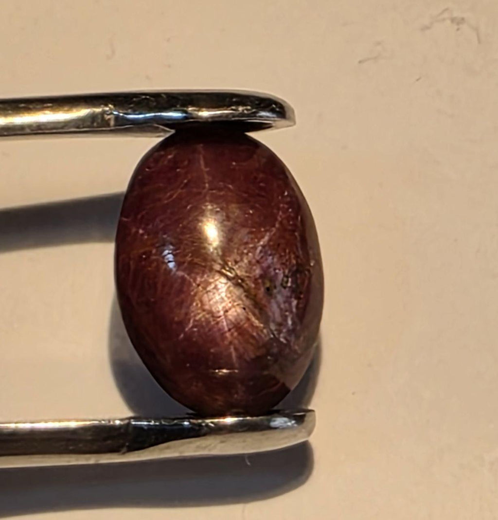 Untreated Ruby Cabochon 14x10.5mm. (10.34ct.) - Natural Gemstone - Gems For Jewelry