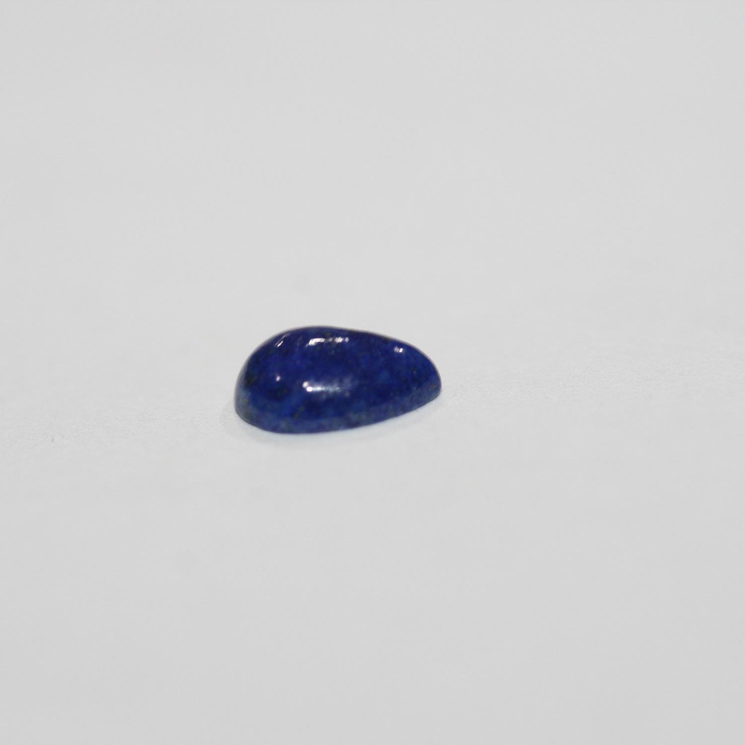Lapis Lazuli Drop Smooth Cabochon 7x5mm approx.- (10 Pieces)