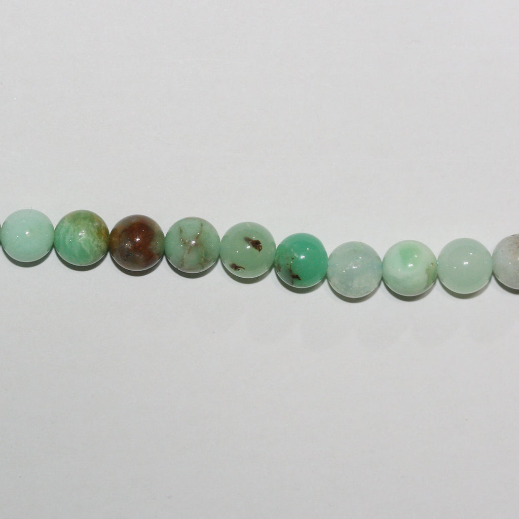 15" Sainte Chrysoprase Perles Rondes Lisses 6,5 mm.-Rig 39 cm.