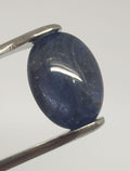 Big Natural Dark Blue Sapphire Oval Cabochon 17.9x13.1mm. (15.7ct.)