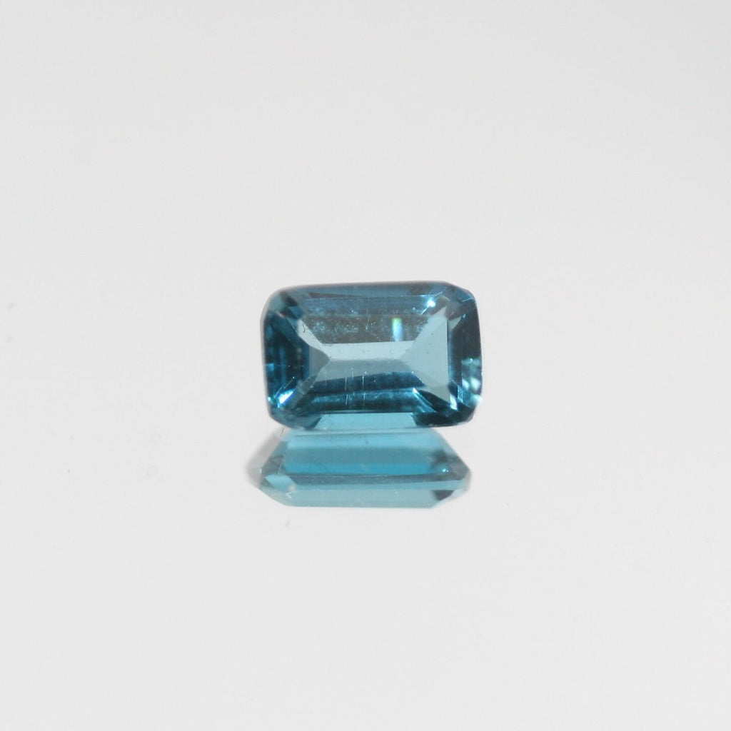 2 Pcs Lot of London Blue Topaz Faceted Octagon 8x6mm.(2Pcs)