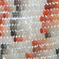 13" St Multicolor Moonstone Smooth Rondelle Beads 7x3 mm. Approx.-Strand 33cm
