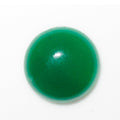10Pcs Lot    Dyed Green Jade Round Cabochon 12 mm. (10 piezas)