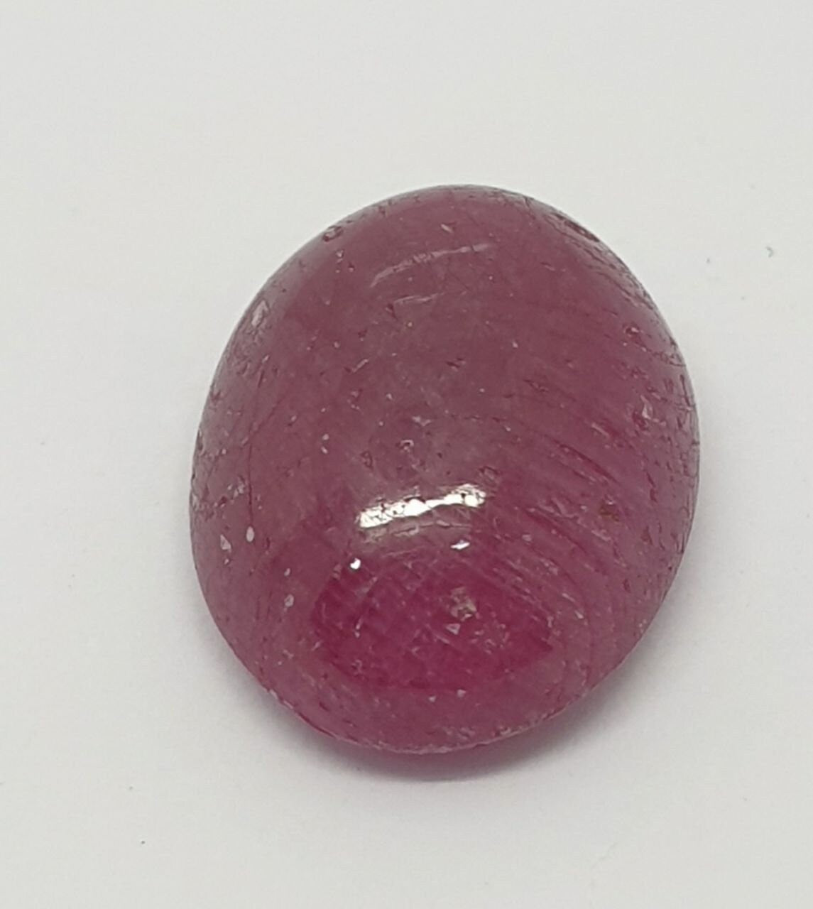Ruby Cabochon 13.7x11mm 7.9 ct Natural Gemstone Gems For Jewelrry