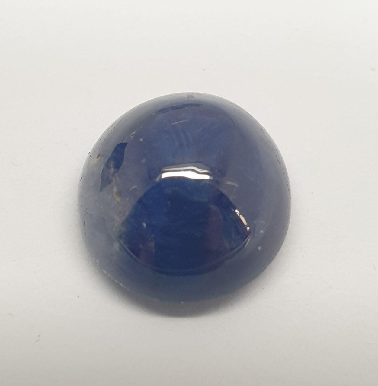 Natural Blue Sapphire Oval Cabochon 12.6x11.7mm. (10.2ct.)